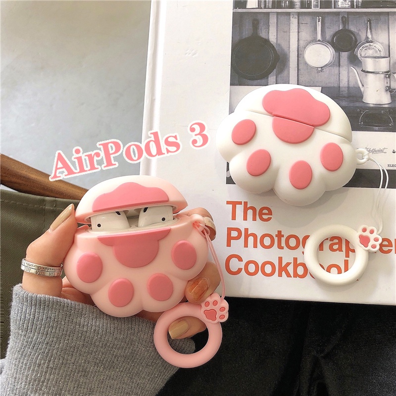 Vỏ Bảo Vệ Hộp Sạc Tai Nghe compatible AirPods 3 compatible AirPods(3rd) compatible AirPods 2021 Curcompatible AirPods3 Curube 3rd Pro compatible AirPods2gen Ốp