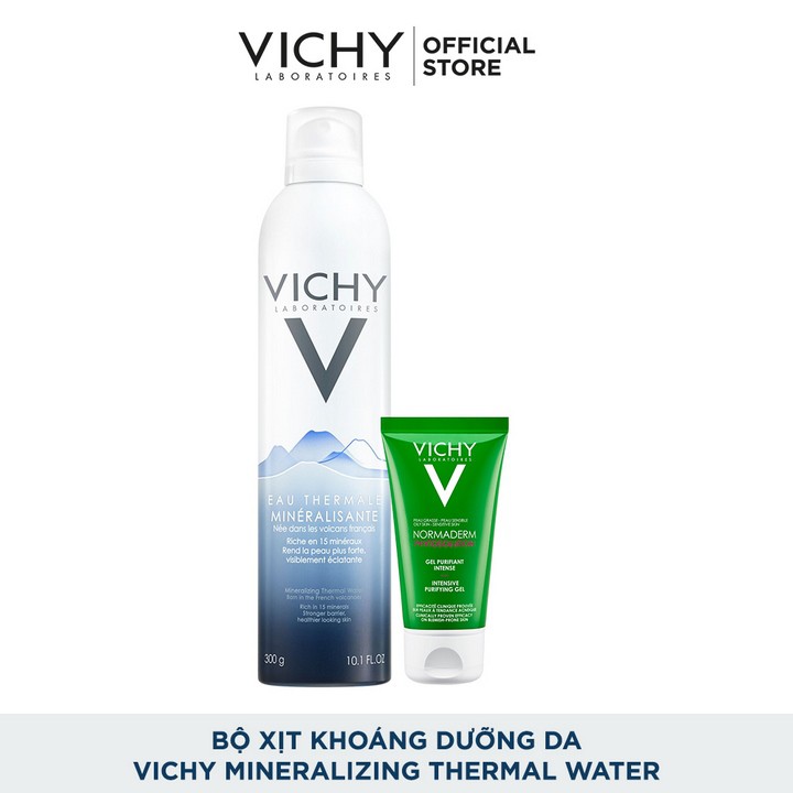 Bộ xịt khoáng dưỡng da Vichy Mineralizing Thermal Water | BigBuy360 - bigbuy360.vn
