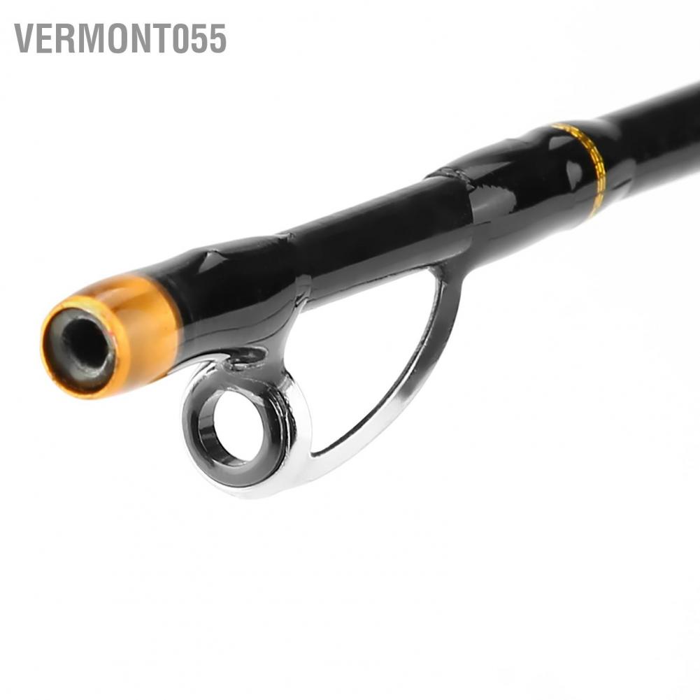 Vermont055 Telescopic Carbon Fiber Ultra-light Spinning Casting Rock Sea Fishing Rod Pole
