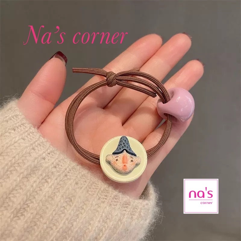 Cột tóc hoạt hình ngộ nghĩnh phong cách Hàn quốc