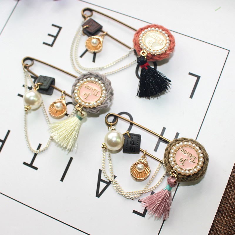 Kim băng cài áo và khăn thời trang GC96