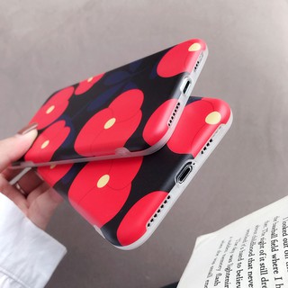 [ FREESHIP TỪ 50K TOÀN QUỐC ] Ốp lưng Iphone hoa nhỏ đỏ