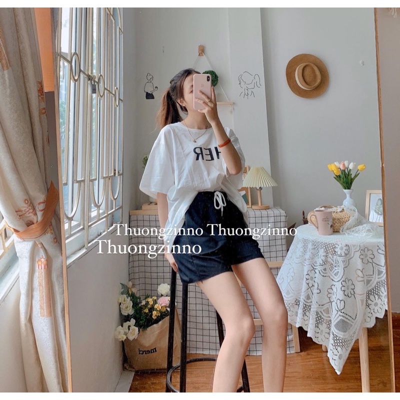 [Ảnh thật/Video] Quần short nữ chất da cá Hàng Quảng Châu nhiều màu Quần đùi phong cách ulzzang basic