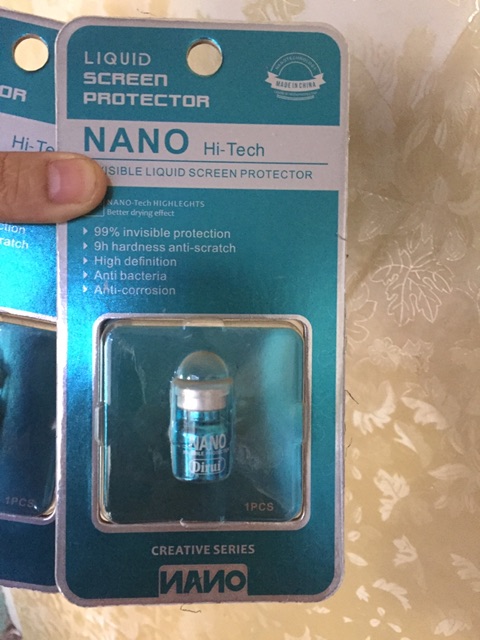 Keo nano phủ chống trầy màn hình