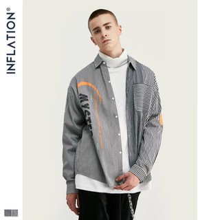 INFLATION Áo sơ mi Oversize 92115W