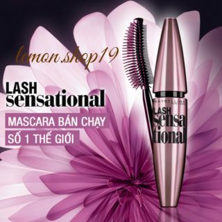 Mascara Làm Dày Và Tơi Mi Maybelline Lash Sensational WaterProof Mascara 10ml