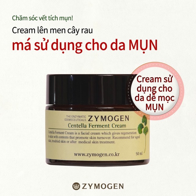 Zymogen Cream Rau Má Lên Men
