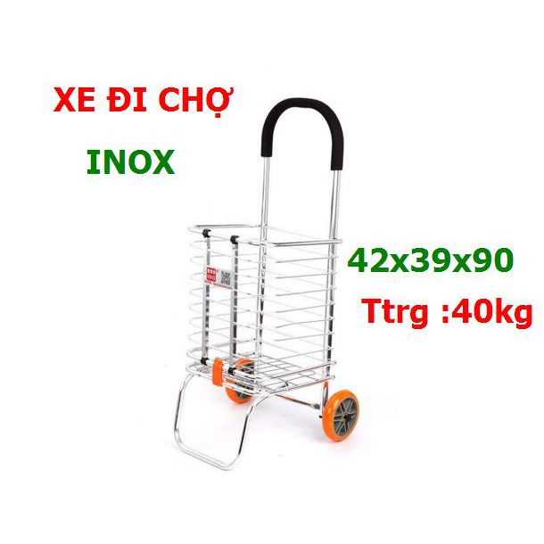 [ BH 6 THÁNG ] XE ĐI CHỢ CAO CẤP SIÊU NHẸ GẤP GỌN - MITUHOME - RÂT TIỆN ÍCH SANG TRỌNG