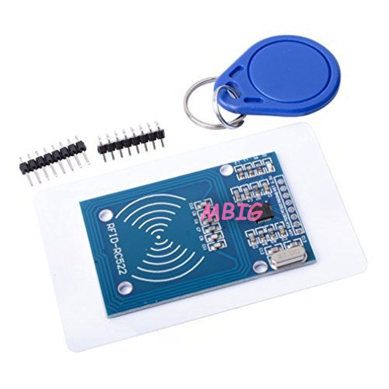 Mô đun đọc thẻ RFID 13.56MHz MFRC-522 giao diện Mifare RC522 SPI kèm thẻ