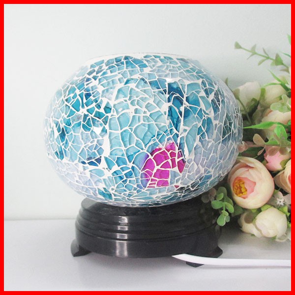 Đèn Xông Tinh Dầu Pha Lê Tròn Lớn D021