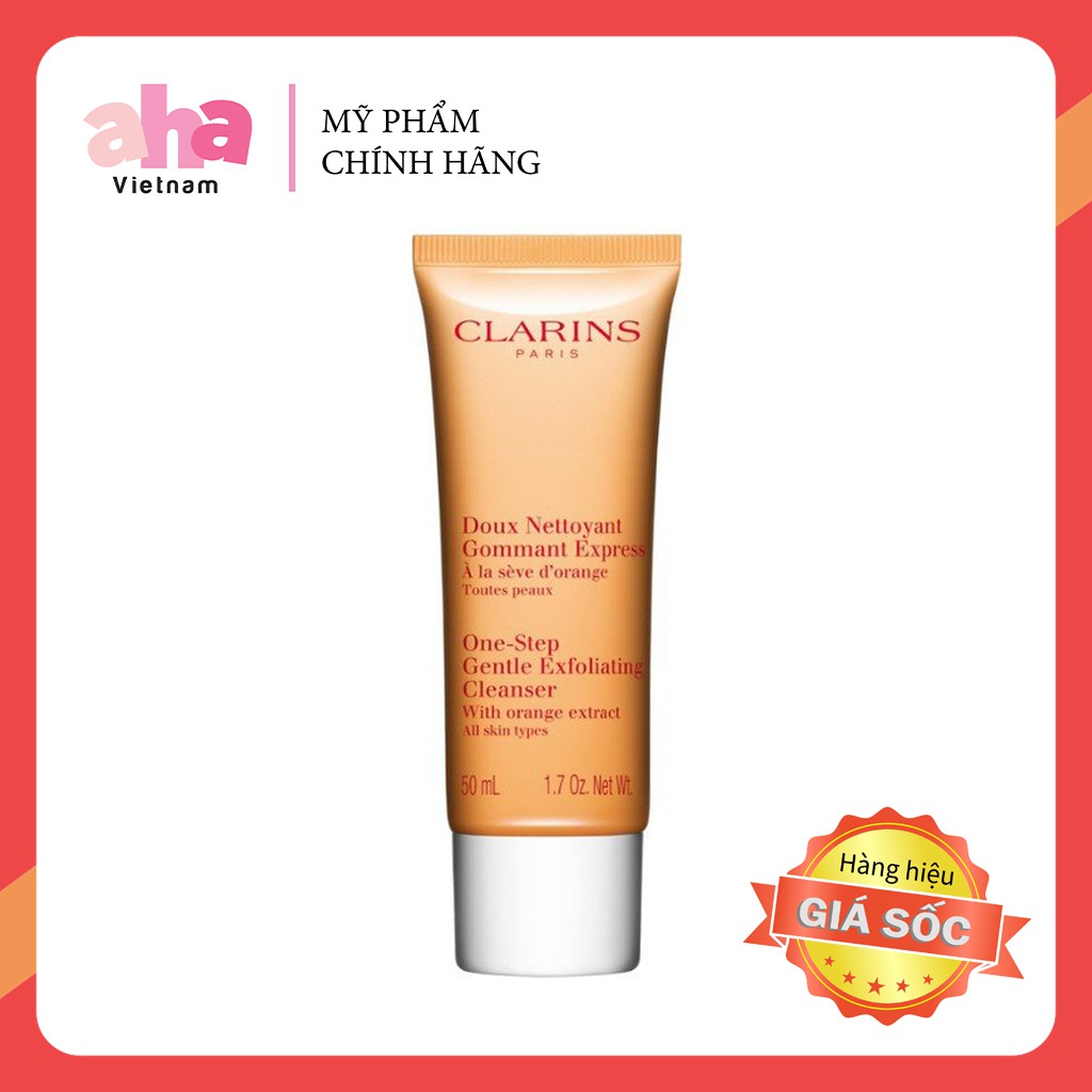Sữa Rửa Mặt Tẩy Tế Bào Chết | Clarins One-Step gentle Exfoliating Cleanser 50ml | BigBuy360 - bigbuy360.vn