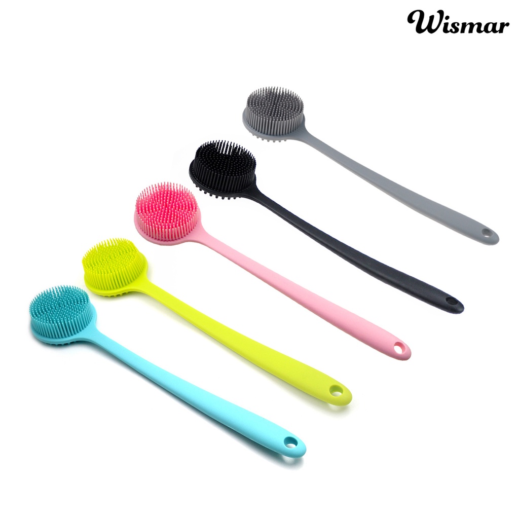 Bàn chải silicone chà lưng mát xa đa năng dễ sử dụng khi tắm