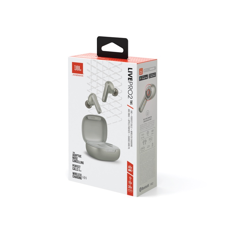 [TẶNG ÁO KHOÁC JBL] Tai Nghe True Wireless Chống Ồn JBL Live Pro 2 TWS - Chính Hãng PGI