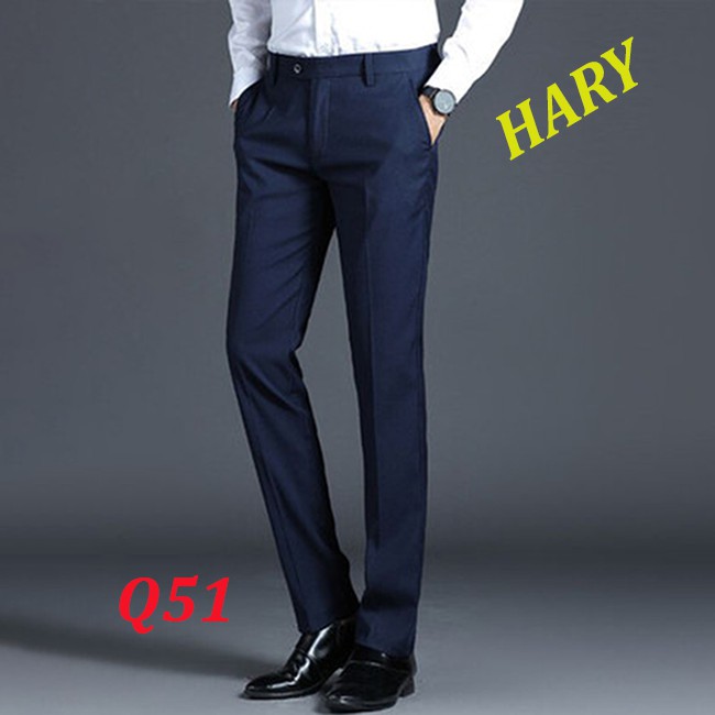 HARY Quần Tây Nam Phiên Bản Sang Trọng. Phiên Bản Quần Âu Nam Cao Cấp, Vải Co Giãn, Thoải Mái | BigBuy360 - bigbuy360.vn