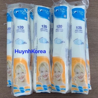 Bông tẩy trang Cotton Soft 120 miếng
