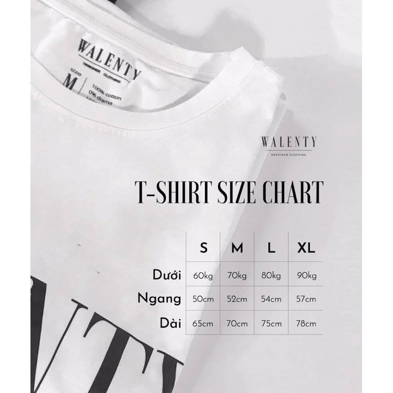 WALENTY - SIGNATURE TEE - Áo Tee Walenty | BigBuy360 - bigbuy360.vn