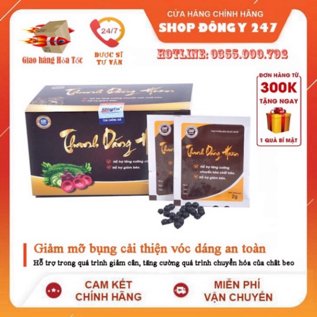 ✅ Thanh Dáng Hoàn giảm cân an toàn hiệu quả giữ dáng đẹp da