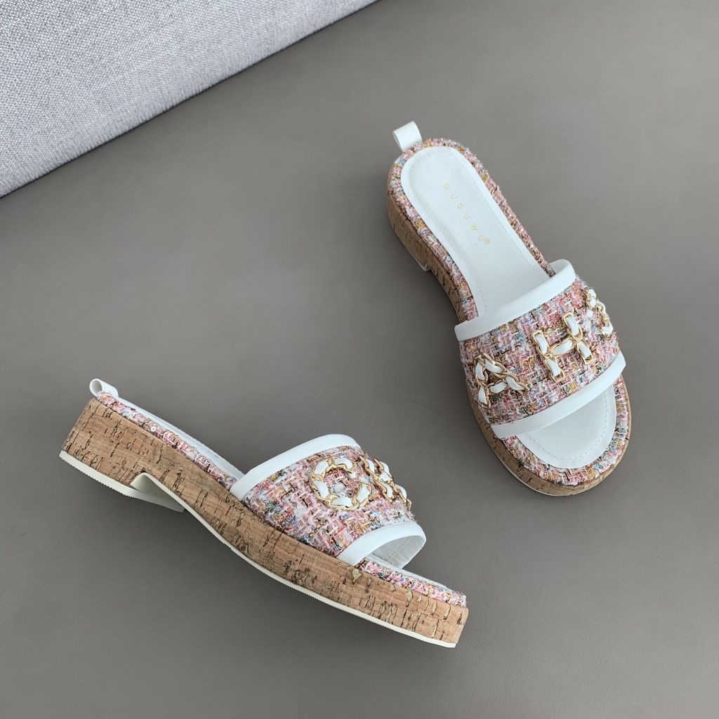 Dép Sandal Đế Xuồng Dày Thời Trang Mùa Hè Hàn Quốc 2022 Cho Nữ