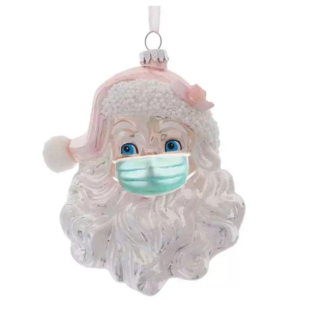 Túi Đựng Quà Giáng Sinh Bằng Kim Loại Hình Ông Già Noel