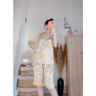 Đồ bộ Pyjama ☘LỬNG lụa mango cao cấp☘ mềm mịn, mát mượt 💯 Ảnh thật