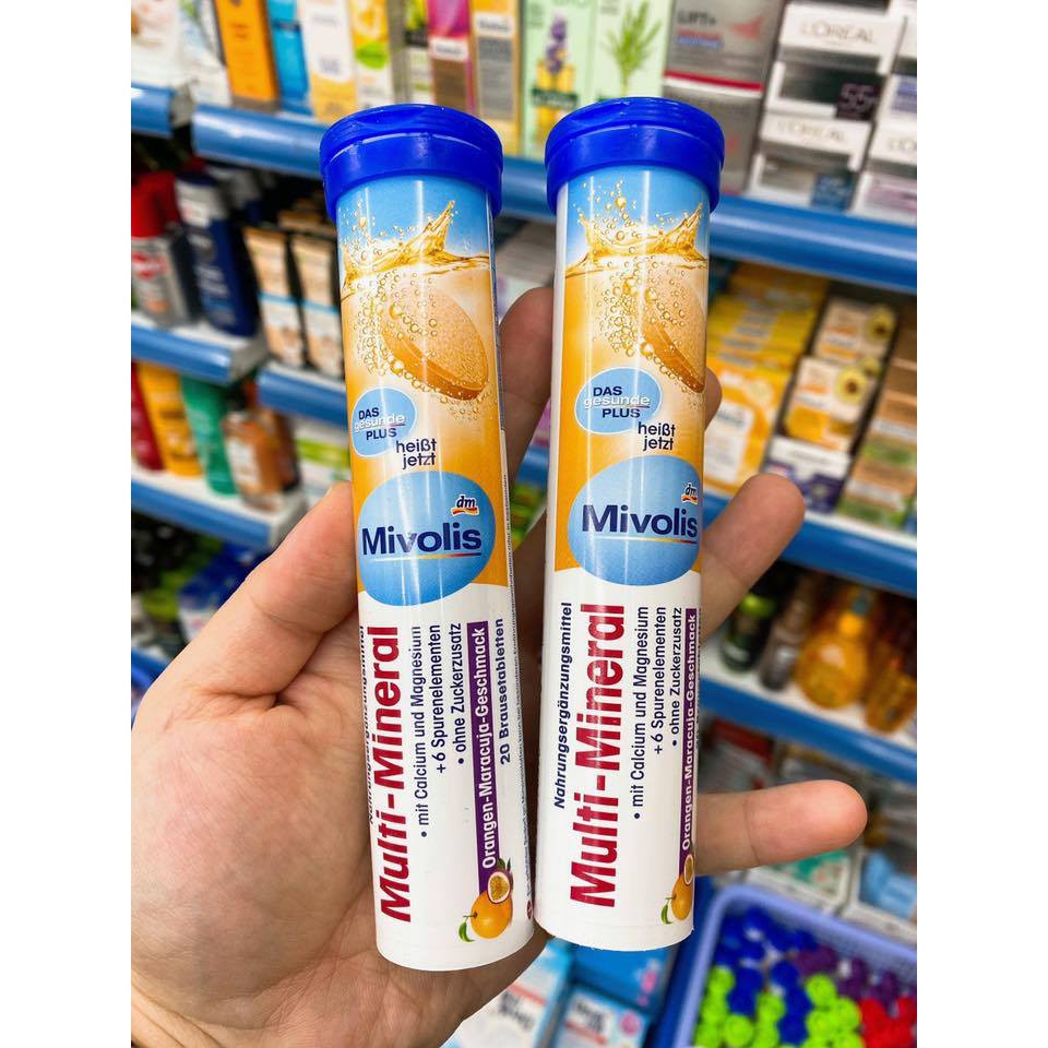 (Chính Hãng) Viên sủi Mivolis nhiều vị | BigBuy360 - bigbuy360.vn