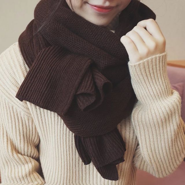 Khăn len ulzzang nam nữ cashmere mềm mịn unisex siêu dài siêu ấm ❤️