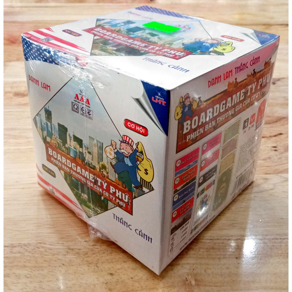 Đồ chơi Board game Tỷ Phú - Phiên bản thương gia của Cờ Tỷ Phú