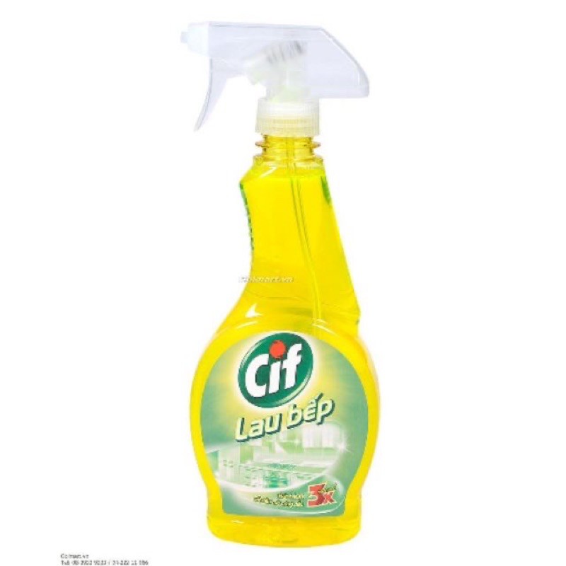 NƯỚC LAU CIF LAU ĐA NĂNG, lau kính, lau bếp 520ml