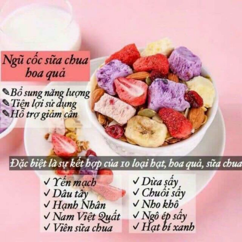Ngũ Cốc Sữa Chua Giảm Cân - Tăng Cân