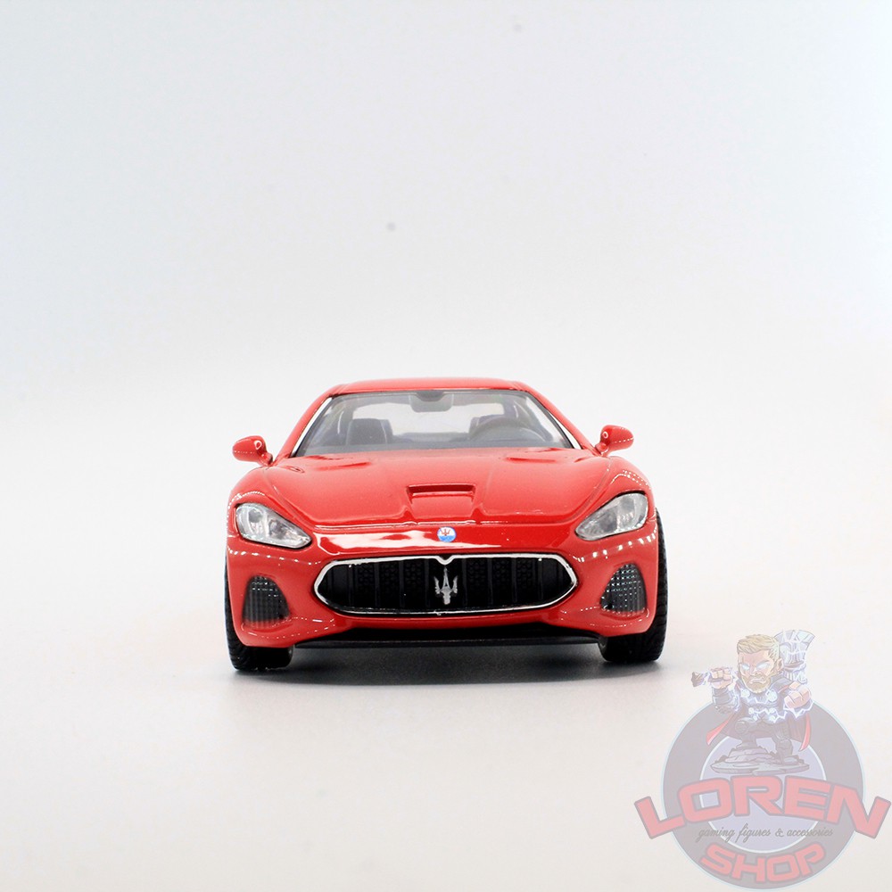 Mô hình ô tô kim loại Maserati GranTurismo MC tỷ lệ 1:36, siêu xe đồ chơi 13cm lorenshop