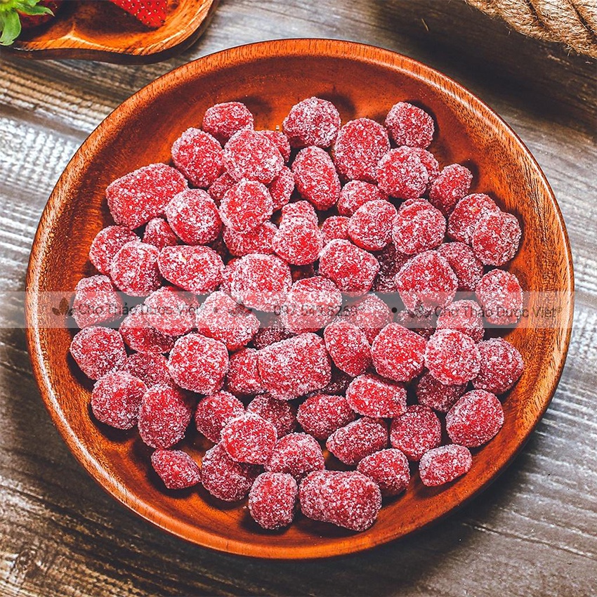 Kẹo dâu tây (Kẹo hương dâu tây) - Chợ Thảo Dược Việt