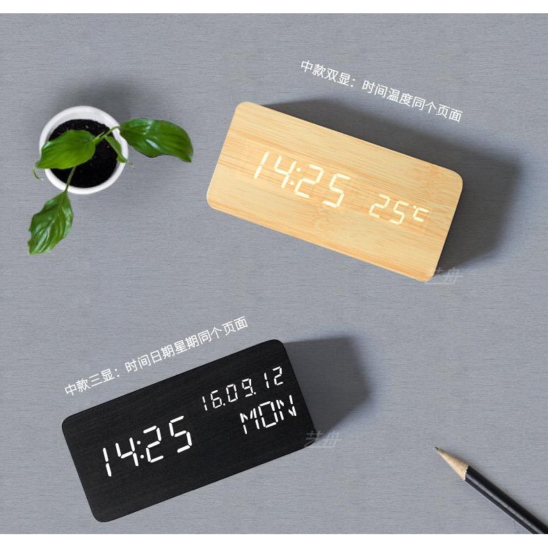 Đồng Hồ Báo Thức Điện Tử Thông Minh Đa Năng JP5