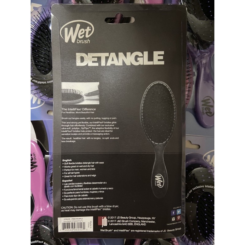 [BILL MỸ] LƯỢC GỠ RỐI WET BRUSH DETANGLE ORIGINAL HAIR BRUSH CỦA MỸ