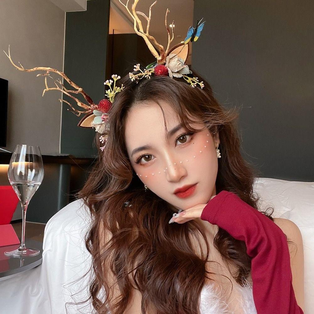 Băng Đô Cài Tóc Đính Đá Phát Sáng Phong Cách Hàn Quốc