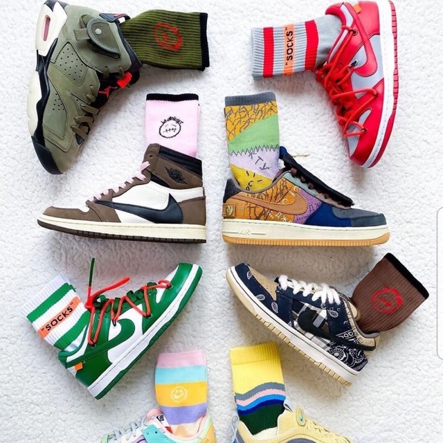 Tất Jordan Travis Scott/SB Dunk
