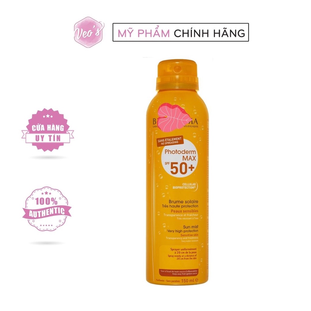 Xịt chống nắng Photoderm Max Brume Solaire SPF 50+