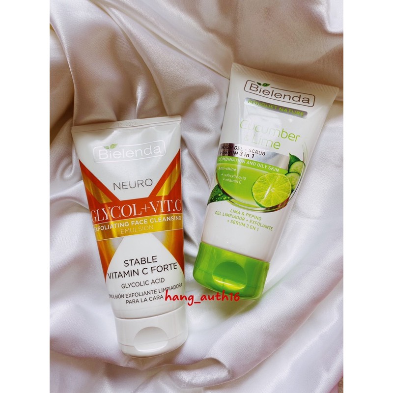 Sữa Rửa Mặt Bielenda Chanh Dưa Leo Trà Xahnh | BigBuy360 - bigbuy360.vn