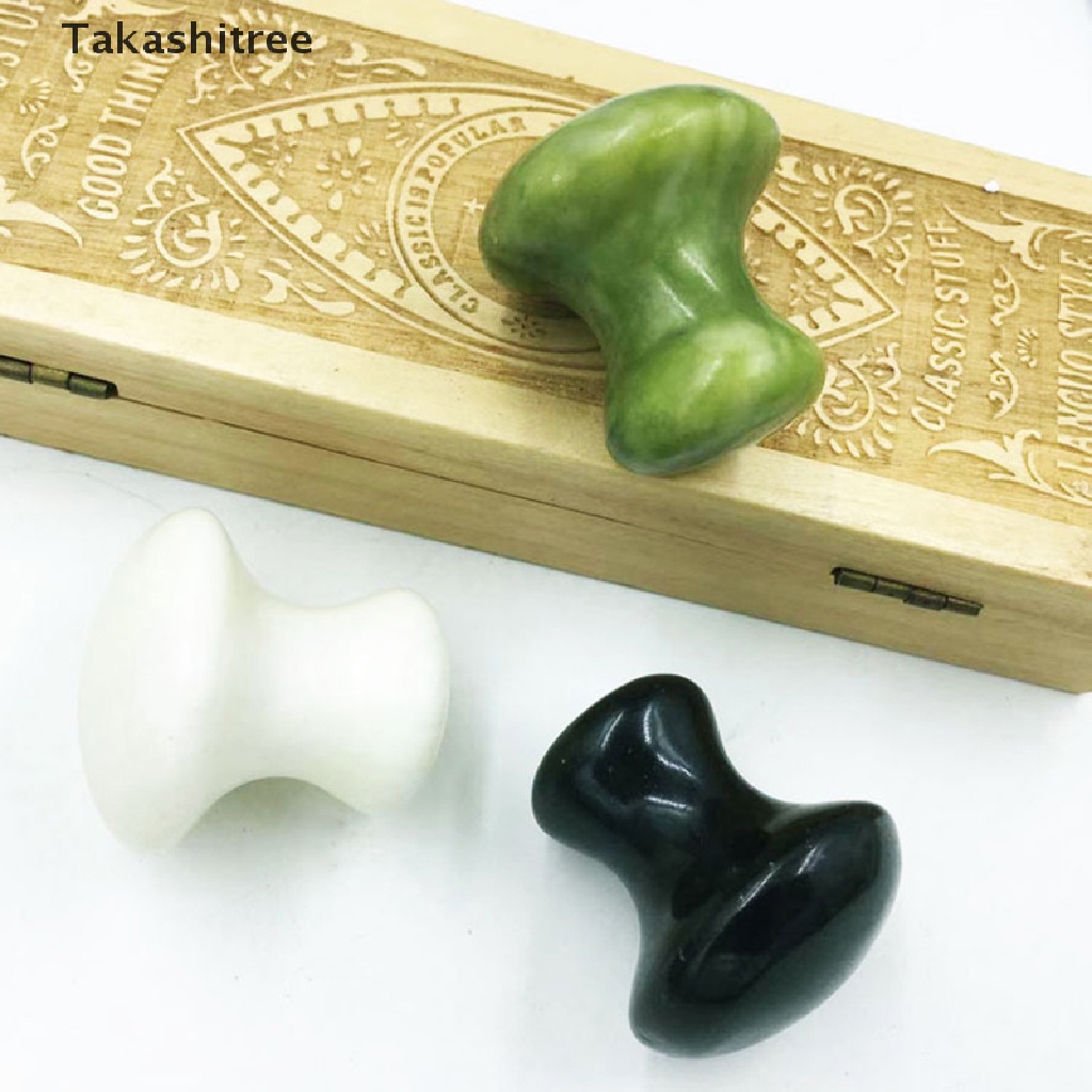 Đá Ngọc Bích Mát Xa Mặt / Lưng / Chân Hình Nấm