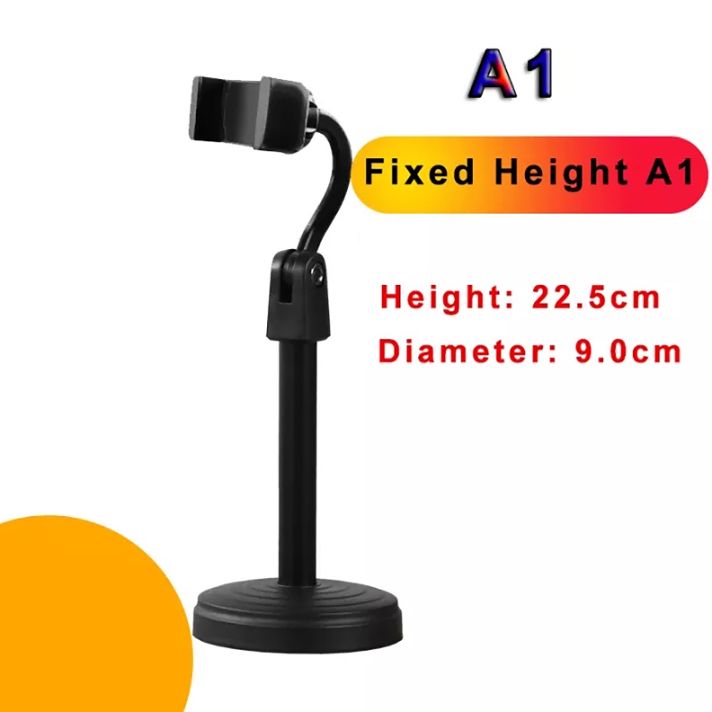 Giá đỡ điện thoại để bàn xoay 360 độ có thể thu gọn tiện dụng