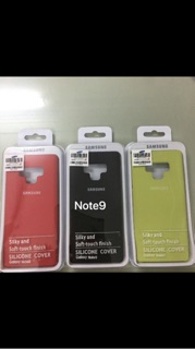 Ốp lưng hãng màu silicon cover samsung galaxy note 9