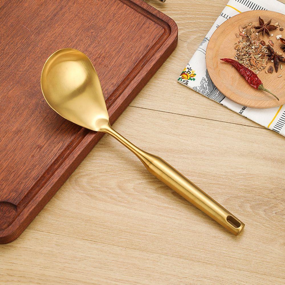 Muỗng Nấu Ăn Bằng Thép Không Gỉ Tiện Dụng Cho Nhà Bếp