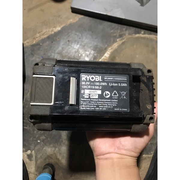 Vỏ pin Ryobi 36v 5ah
