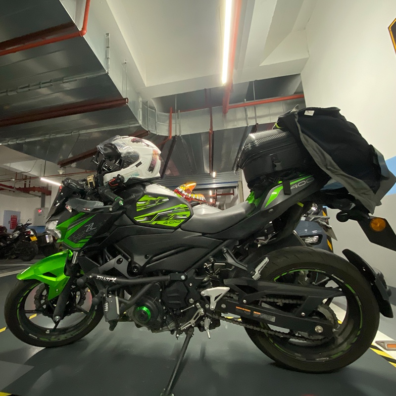 Miếng Dán 3d Trang Trí Bình Xăng Xe Mô Tô kawasaki z400 z400 Bằng Nhựa resin