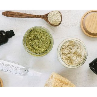 Mặt nạ Cám gạo trà xanh Handmade