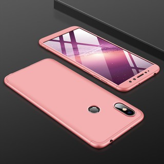 Ốp điện thoại nhựa PC cứng bảo vệ toàn diện 3 trong 1 nhiều màu sắc sang trọng dành cho Xiaomi Redmi S2 /Y2