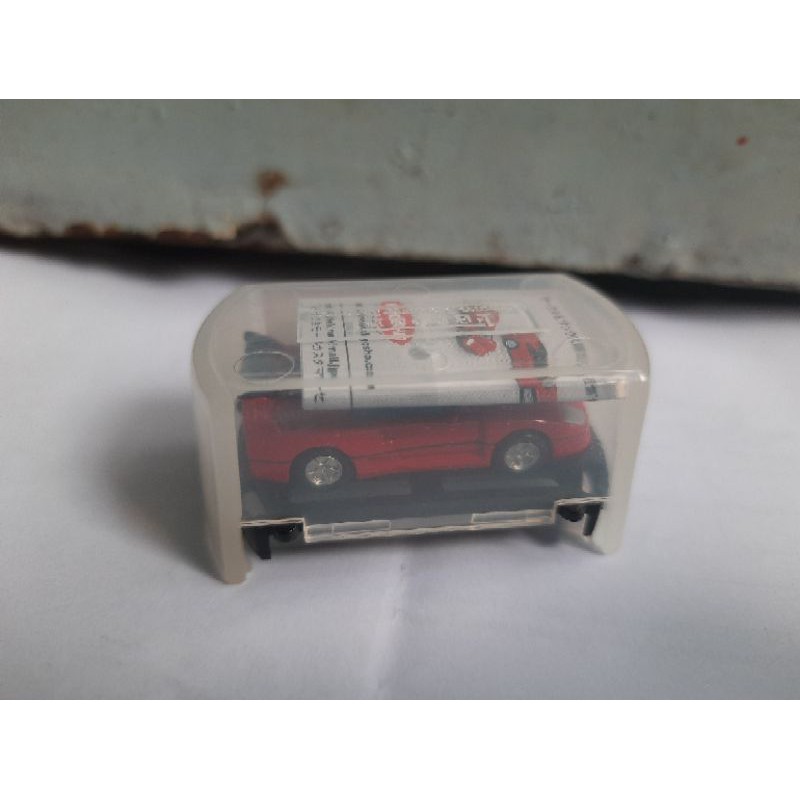 Xe Kyosho tỉ lệ 1:100 - Ferrari F40 màu  đỏ , hàng hiếm