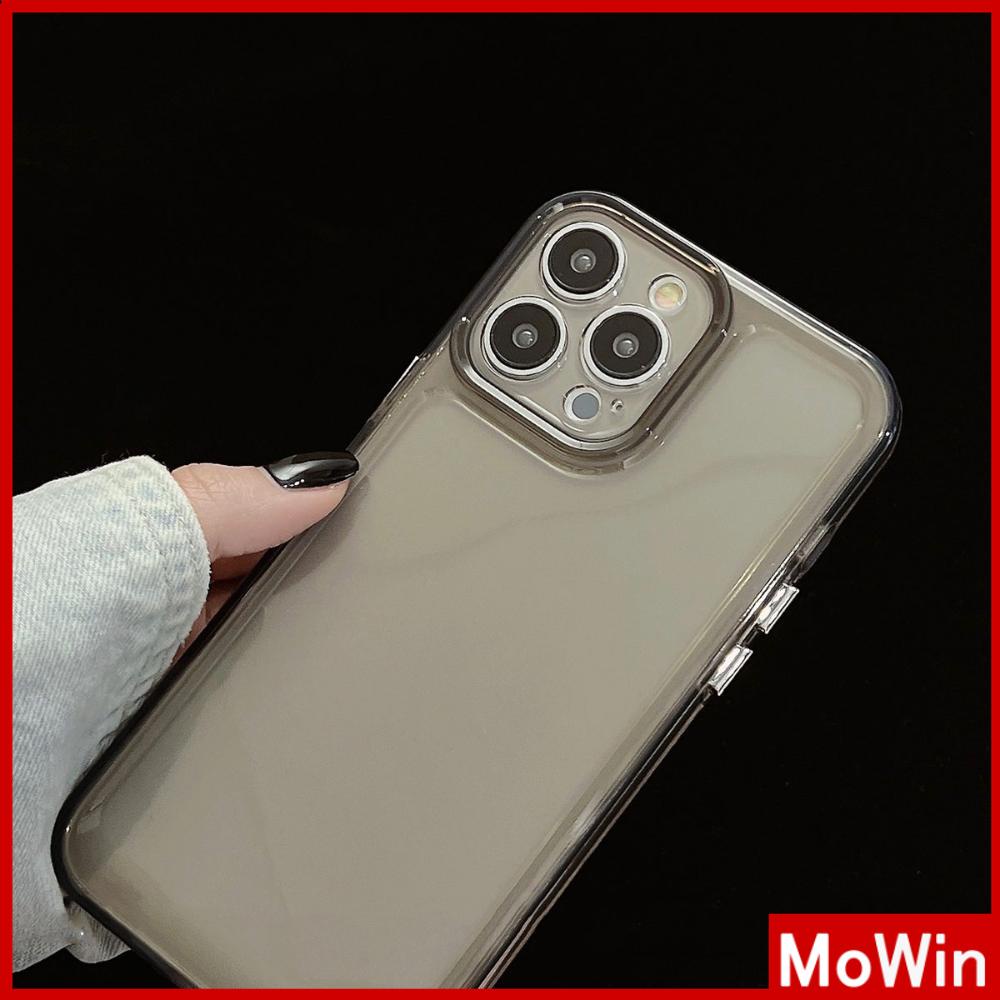 Ốp điện thoại TPU trong mạ nút thích hợp cho iPhone 14 Plus 13 Pro Max 12 Pro max 11 xr xs max 7Plus 14 Pro Max