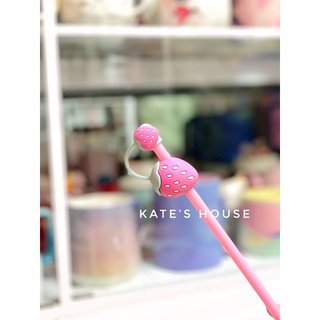 Ống hút & nút đậy chắn bụi siêu cute