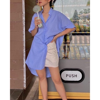 Áo sơ mi oversize form rộng