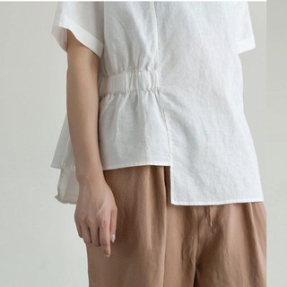 QUẦN LỬNG LINEN NÂU